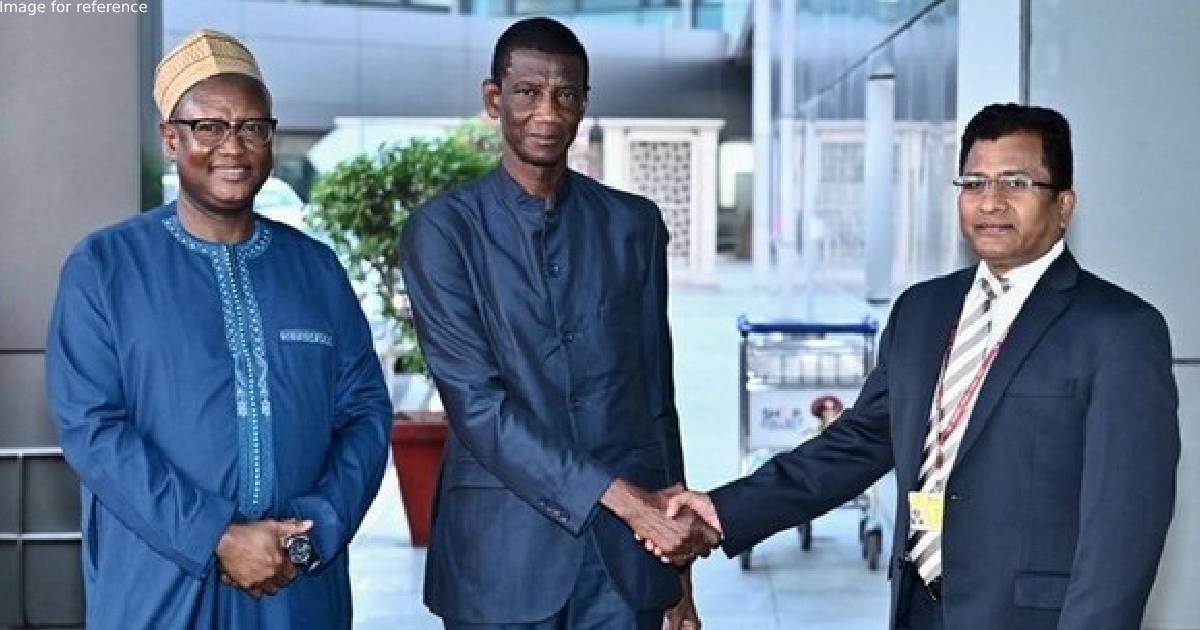 Gambian Vice President arrives in India, set to participate in CII-EXIM Bank Conclave